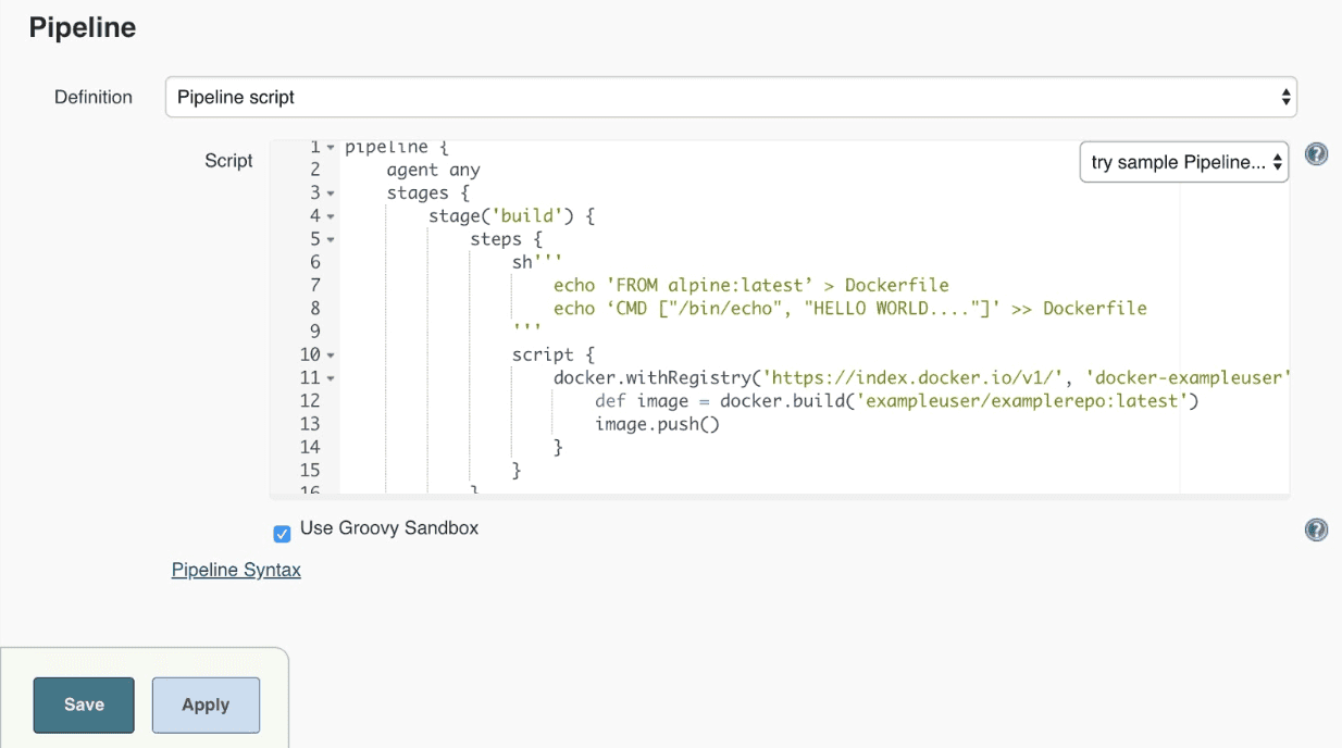 pipeline script pipe2