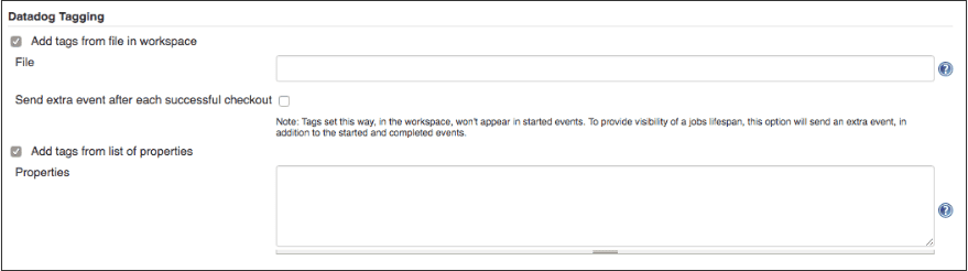 add tags to jenkins datadog plugin